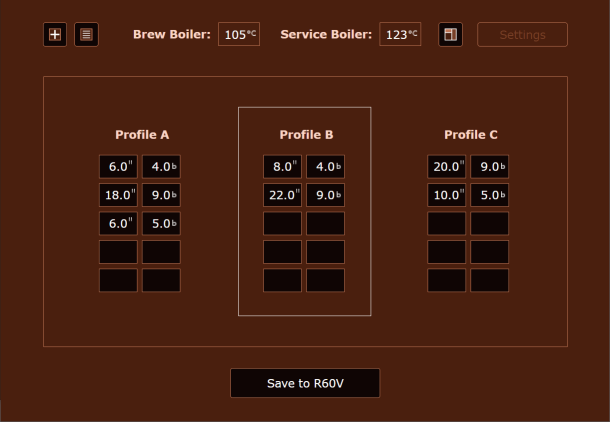 Espresso Profiler